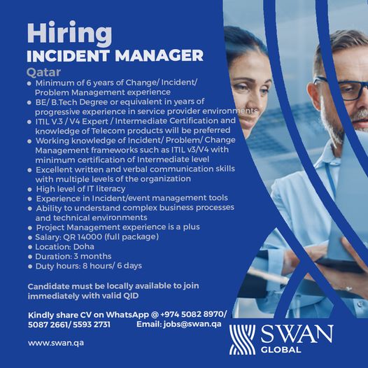 hiring-incident-manager-in-qatar-qatarjobfinder